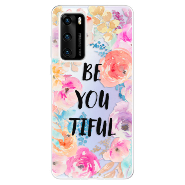Odolné silikónové puzdro iSaprio - BeYouTiful - Huawei P40
