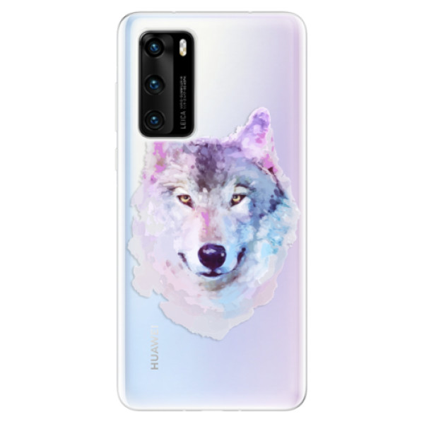 Odolné silikónové puzdro iSaprio - Wolf 01 - Huawei P40