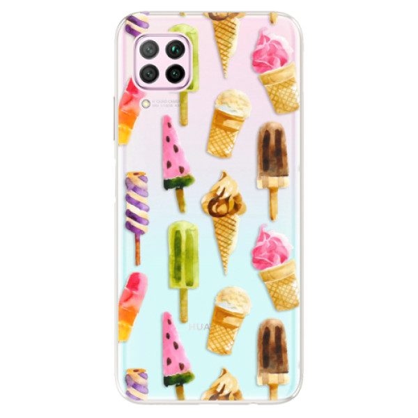 Odolné silikónové puzdro iSaprio - Ice Cream - Huawei P40 Lite