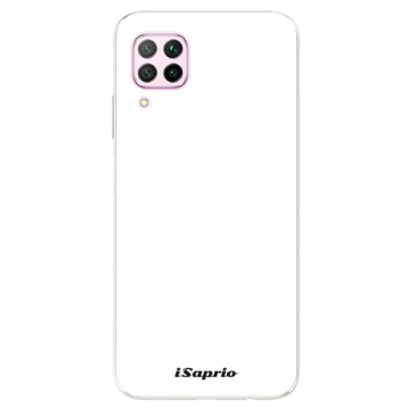 Odolné silikónové puzdro iSaprio - 4Pure - bílý - Huawei P40 Lite