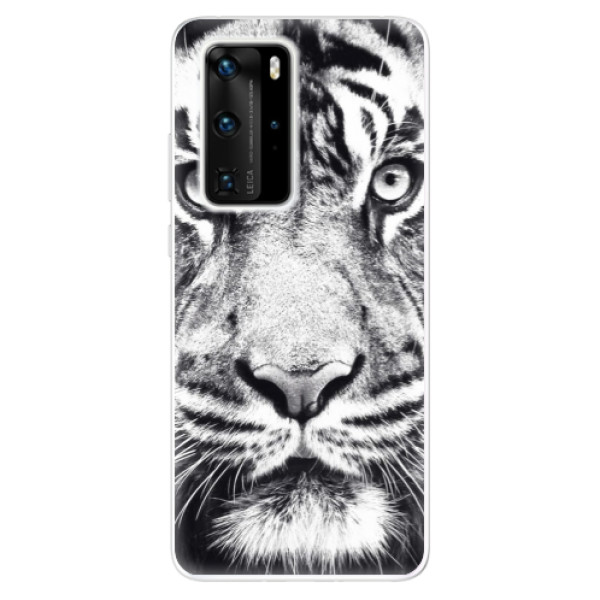 Odolné silikónové puzdro iSaprio - Tiger Face - Huawei P40 Pro