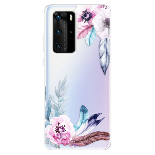 Odolné silikónové puzdro iSaprio - Flower Pattern 04 - Huawei P40 Pro