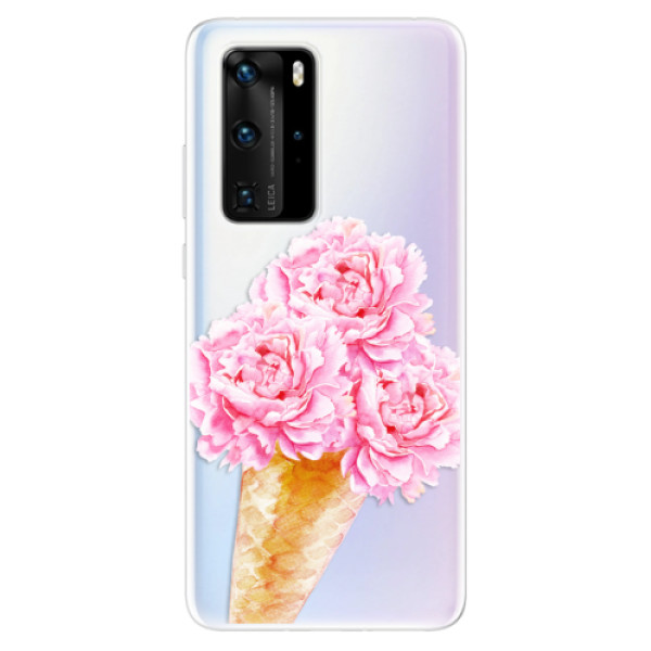 Odolné silikónové puzdro iSaprio - Sweets Ice Cream - Huawei P40 Pro