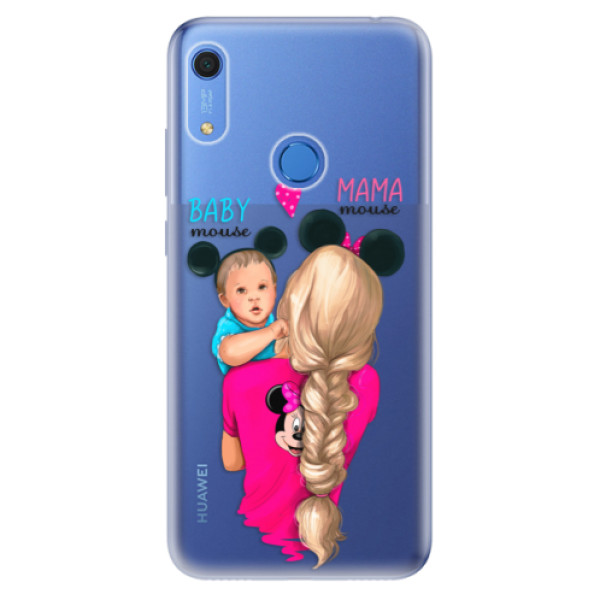Odolné silikónové puzdro iSaprio - Mama Mouse Blonde and Boy - Huawei Y6s