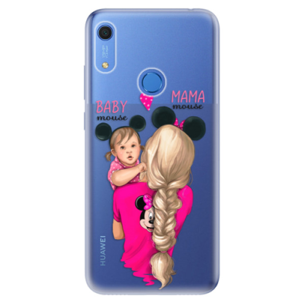 Odolné silikónové puzdro iSaprio - Mama Mouse Blond and Girl - Huawei Y6s
