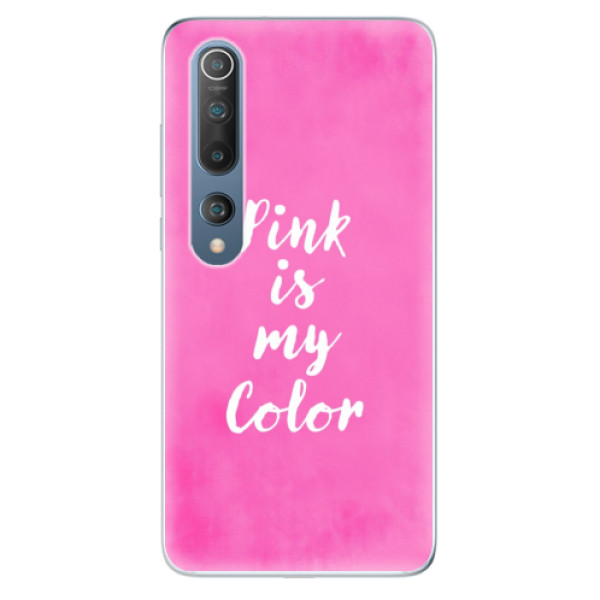 Odolné silikónové puzdro iSaprio - Pink is my color - Xiaomi Mi 10 / Mi 10 Pro