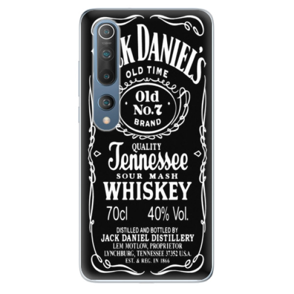 Odolné silikónové puzdro iSaprio - Jack Daniels - Xiaomi Mi 10 / Mi 10 Pro