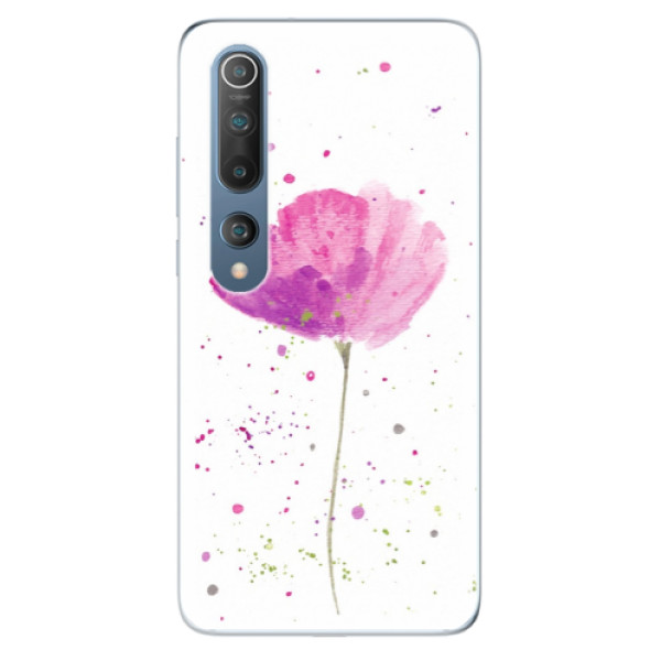 Odolné silikónové puzdro iSaprio - Poppies - Xiaomi Mi 10 / Mi 10 Pro
