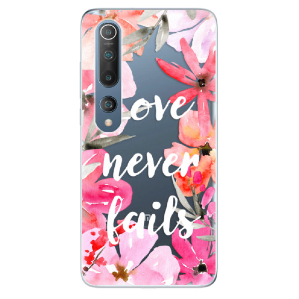 Odolné silikónové puzdro iSaprio - Love Never Fails - Xiaomi Mi 10 / Mi 10 Pro