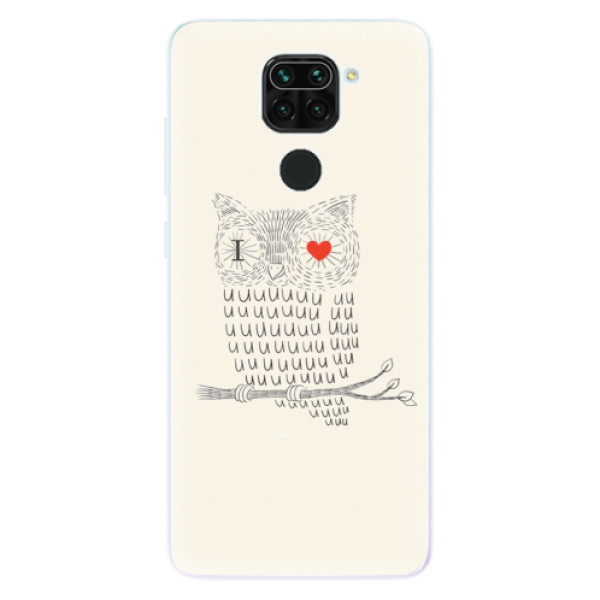 Odolné silikónové puzdro iSaprio - I Love You 01 - Xiaomi Redmi Note 9