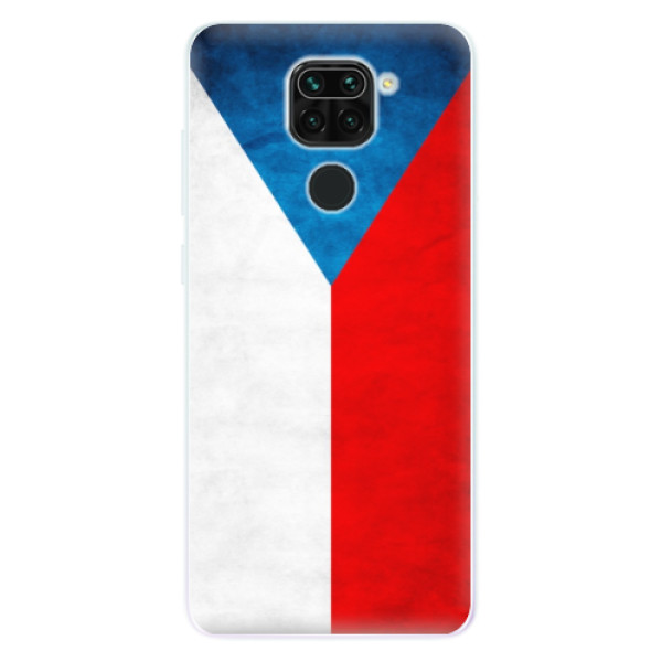 Odolné silikónové puzdro iSaprio - Czech Flag - Xiaomi Redmi Note 9
