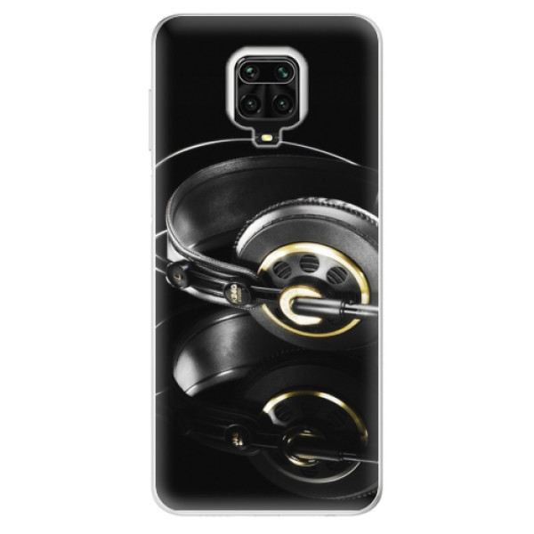 Odolné silikónové puzdro iSaprio - Headphones 02 - Xiaomi Redmi Note 9 Pro / Note 9S
