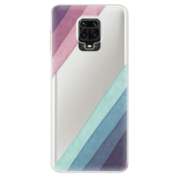 Odolné silikónové puzdro iSaprio - Glitter Stripes 01 - Xiaomi Redmi Note 9 Pro / Note 9S