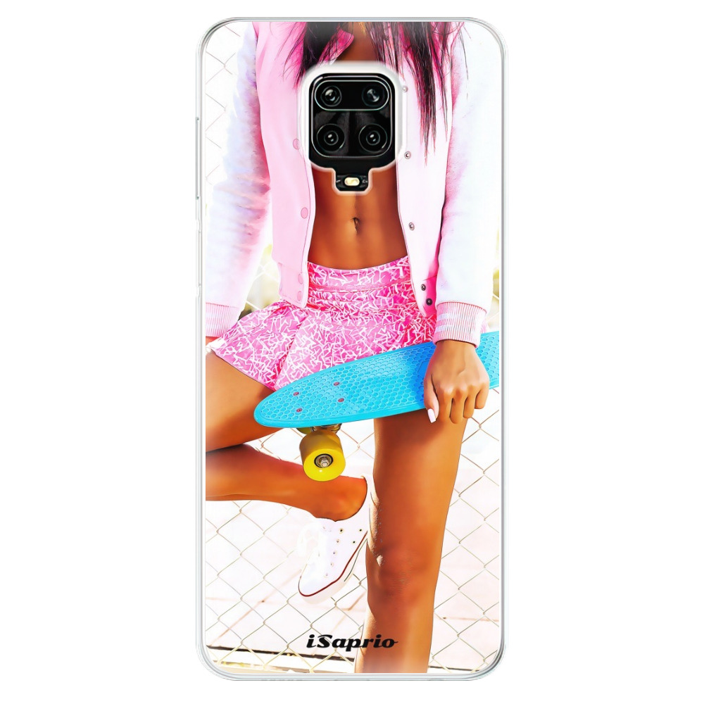 Odolné silikónové puzdro iSaprio - Skate girl 01 - Xiaomi Redmi Note 9 Pro / Note 9S