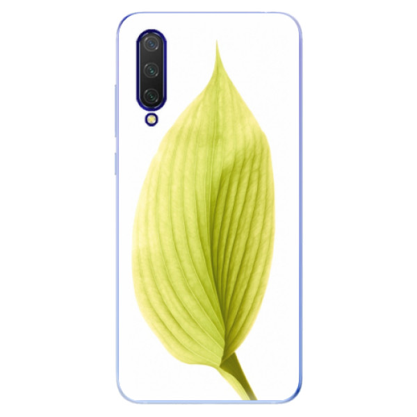 Odolné silikónové puzdro iSaprio - Green Leaf - Xiaomi Mi 9 Lite