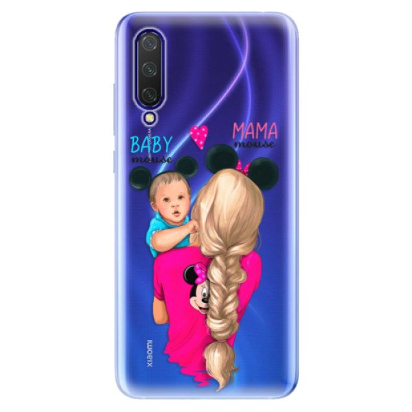 Odolné silikónové puzdro iSaprio - Mama Mouse Blonde and Boy - Xiaomi Mi 9 Lite