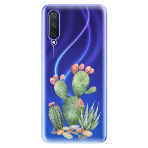 Odolné silikónové puzdro iSaprio - Cacti 01 - Xiaomi Mi 9 Lite