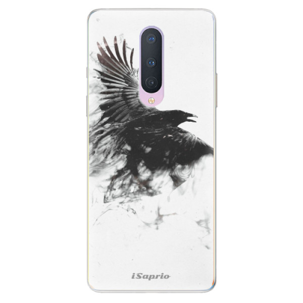 Odolné silikónové puzdro iSaprio - Dark Bird 01 - OnePlus 8