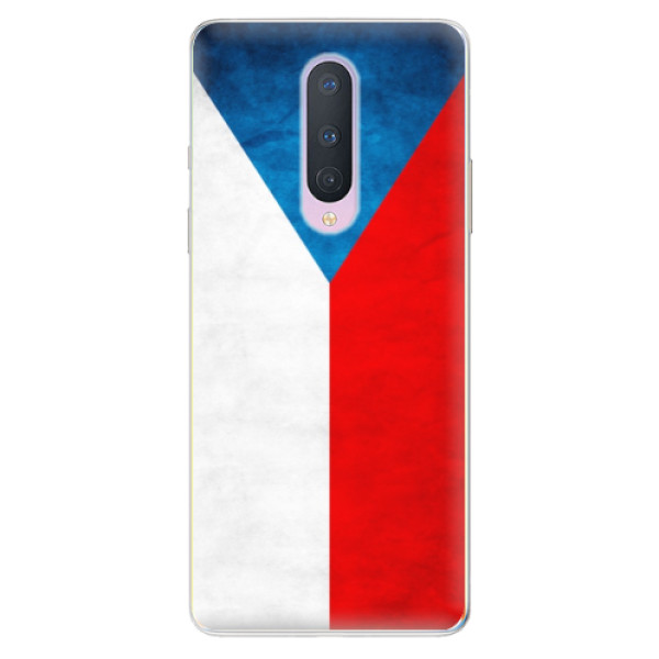 Odolné silikónové puzdro iSaprio - Czech Flag - OnePlus 8