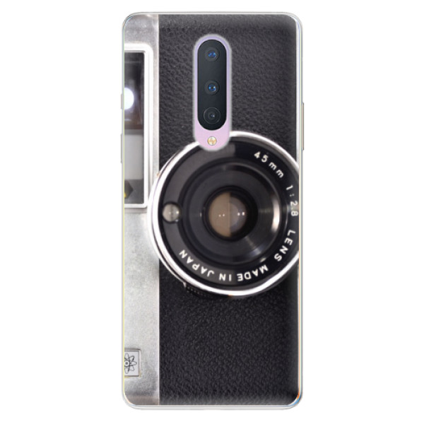 Odolné silikónové puzdro iSaprio - Vintage Camera 01 - OnePlus 8