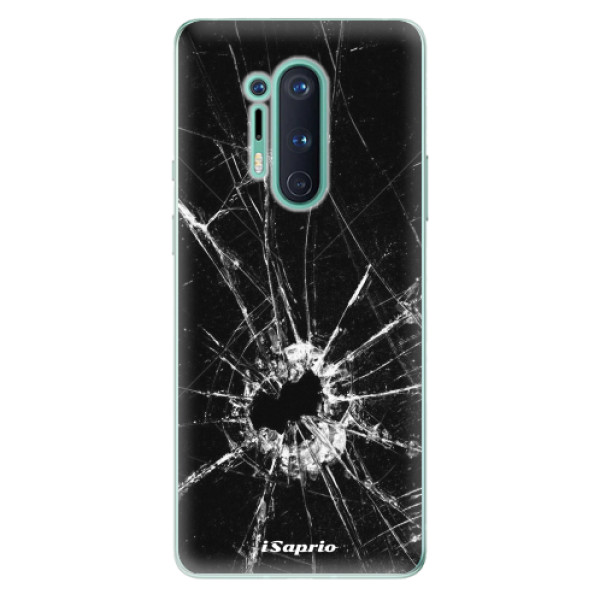Odolné silikónové puzdro iSaprio - Broken Glass 10 - OnePlus 8 Pro