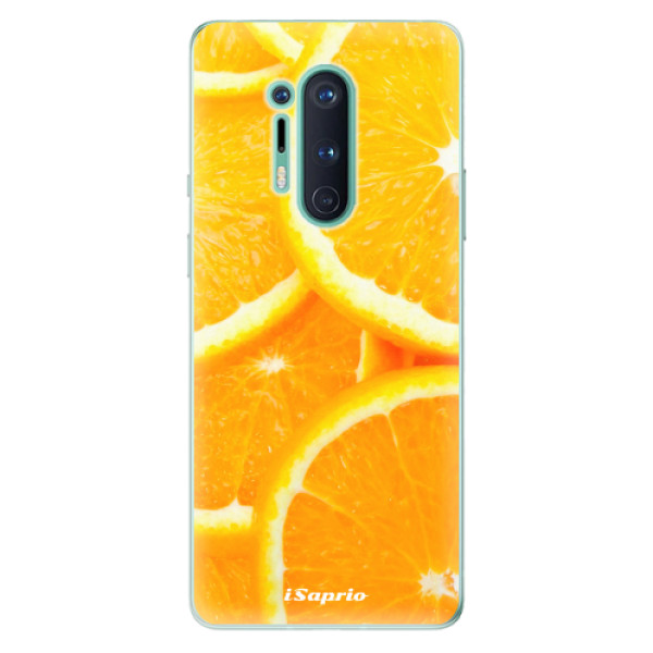 Odolné silikónové puzdro iSaprio - Orange 10 - OnePlus 8 Pro