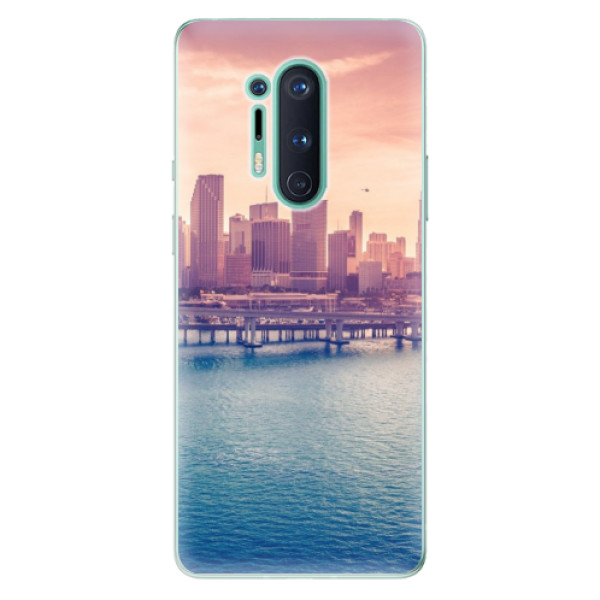 Odolné silikónové puzdro iSaprio - Morning in a City - OnePlus 8 Pro