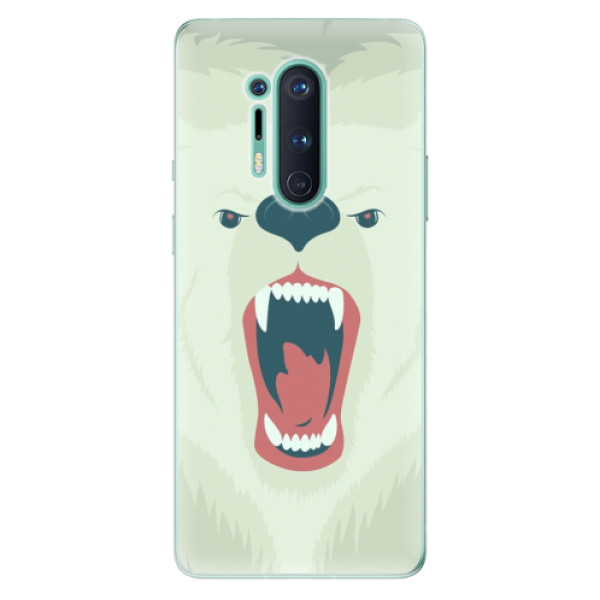 Odolné silikónové puzdro iSaprio - Angry Bear - OnePlus 8 Pro