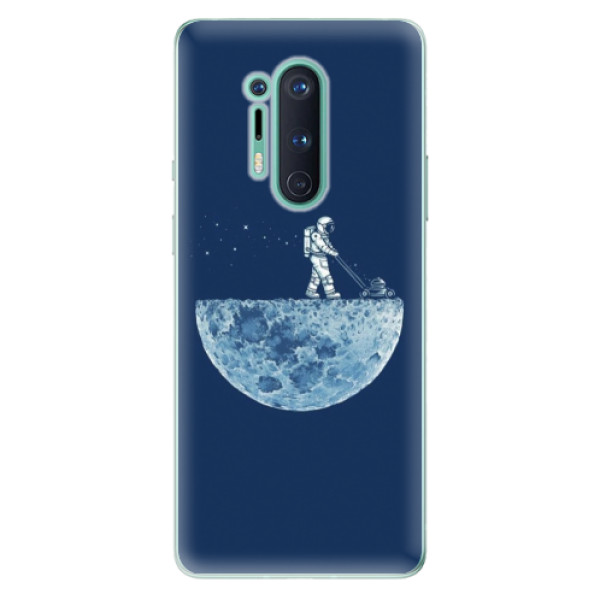 Odolné silikónové puzdro iSaprio - Moon 01 - OnePlus 8 Pro