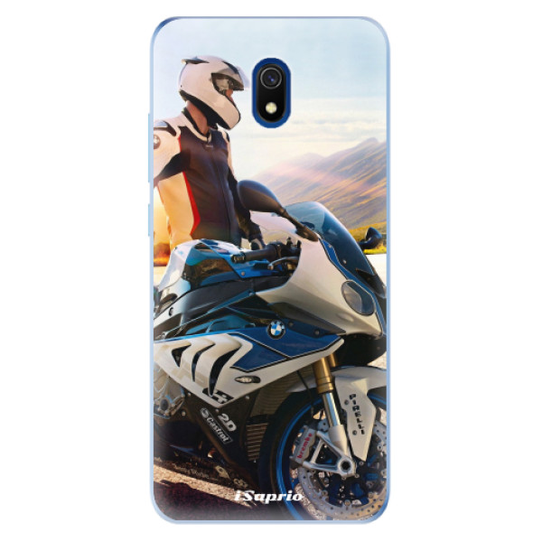 Odolné silikónové puzdro iSaprio - Motorcycle 10 - Xiaomi Redmi 8A