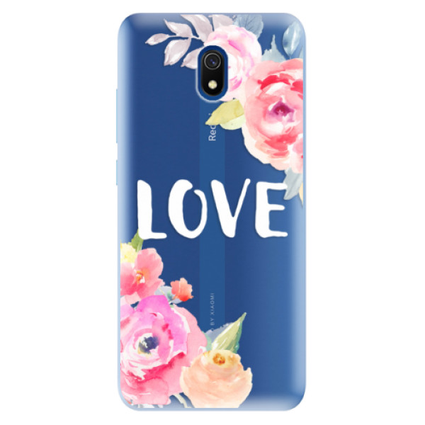 Odolné silikónové puzdro iSaprio - Love - Xiaomi Redmi 8A