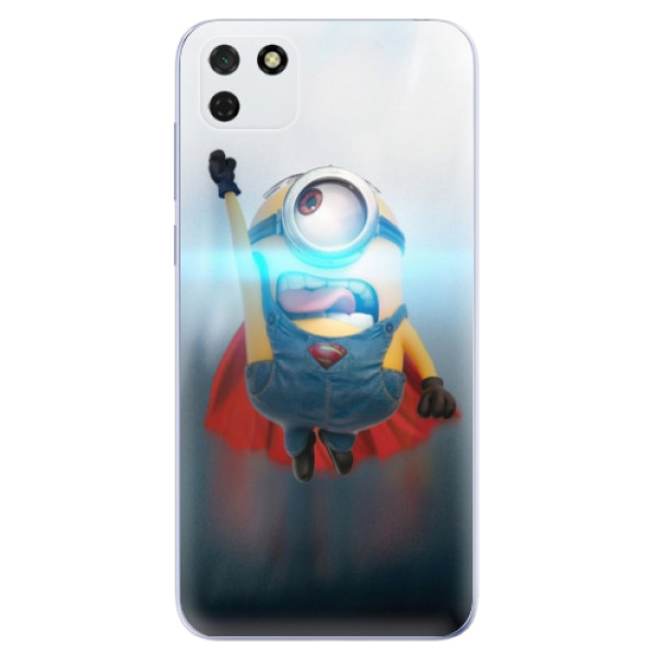 Odolné silikónové puzdro iSaprio - Mimons Superman 02 - Huawei Y5p