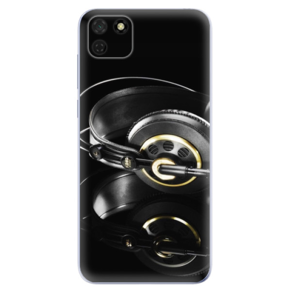 Odolné silikónové puzdro iSaprio - Headphones 02 - Huawei Y5p