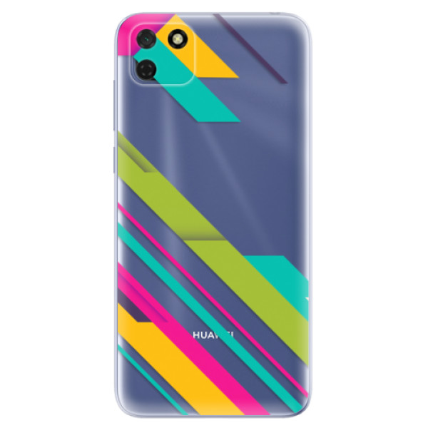 Odolné silikónové puzdro iSaprio - Color Stripes 03 - Huawei Y5p