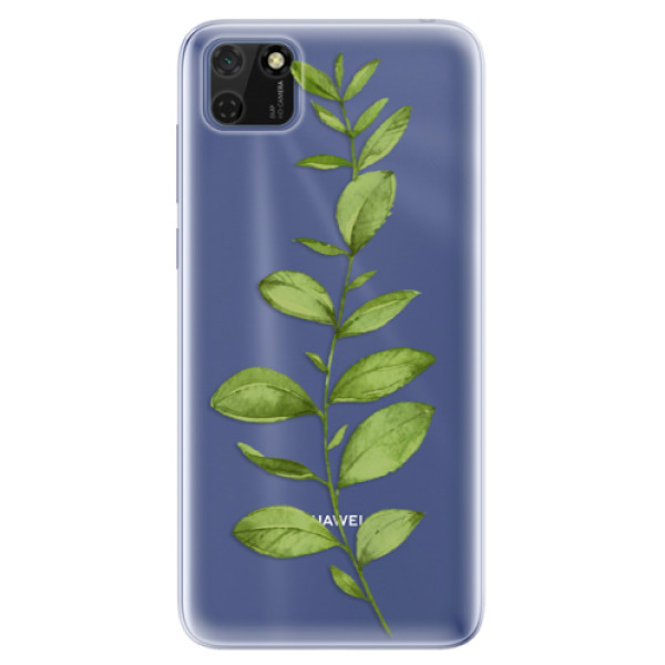 Odolné silikónové puzdro iSaprio - Green Plant 01 - Huawei Y5p