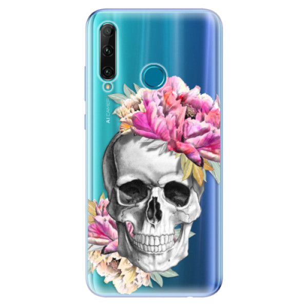 Odolné silikónové puzdro iSaprio - Pretty Skull - Honor 20e