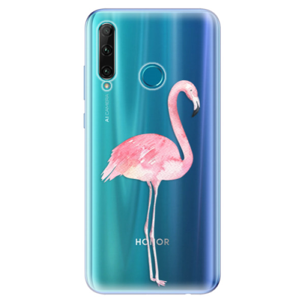 Odolné silikónové puzdro iSaprio - Flamingo 01 - Honor 20e