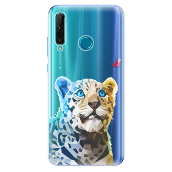 Odolné silikónové puzdro iSaprio - Leopard With Butterfly - Honor 20e