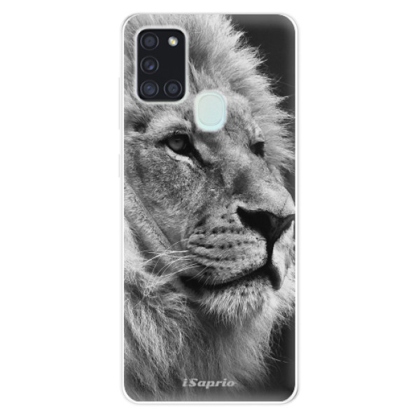Odolné silikónové puzdro iSaprio - Lion 10 - Samsung Galaxy A21s