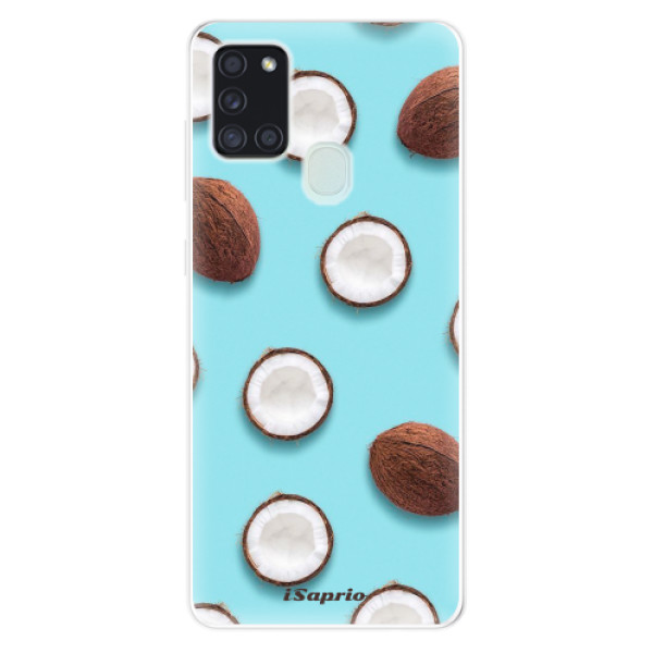 Odolné silikónové puzdro iSaprio - Coconut 01 - Samsung Galaxy A21s