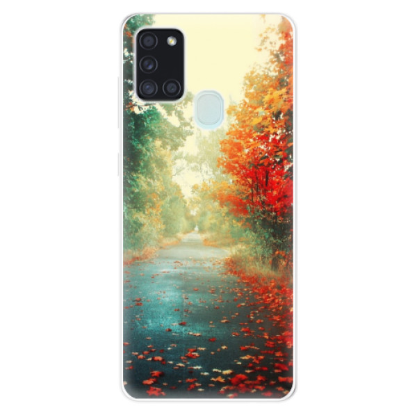 Odolné silikónové puzdro iSaprio - Autumn 03 - Samsung Galaxy A21s