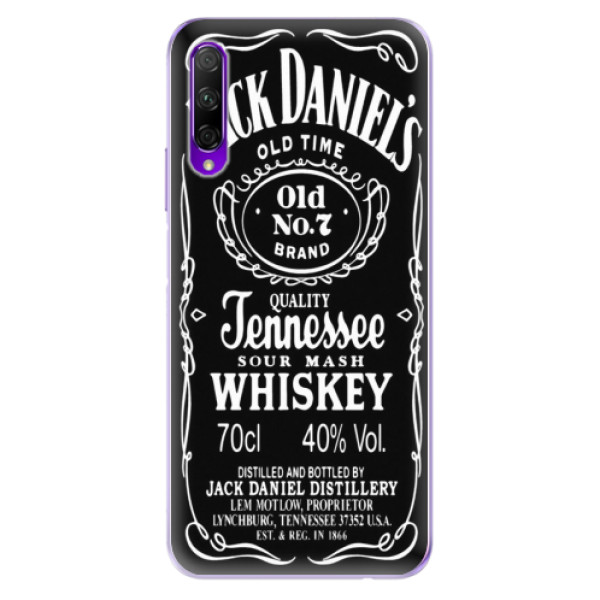 Odolné silikónové puzdro iSaprio - Jack Daniels - Honor 9X Pro