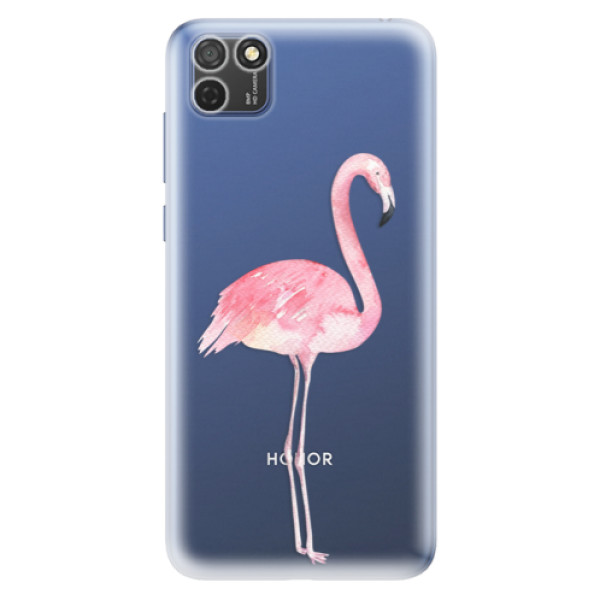 Odolné silikónové puzdro iSaprio - Flamingo 01 - Honor 9S