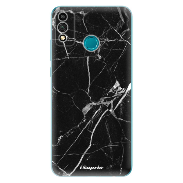 Odolné silikónové puzdro iSaprio - Black Marble 18 - Honor 9X Lite