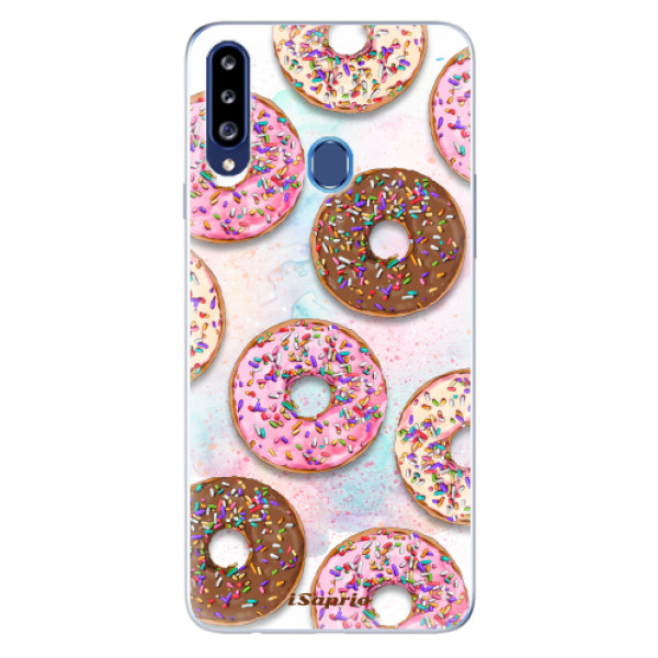 Odolné silikónové puzdro iSaprio - Donuts 11 - Samsung Galaxy A20s