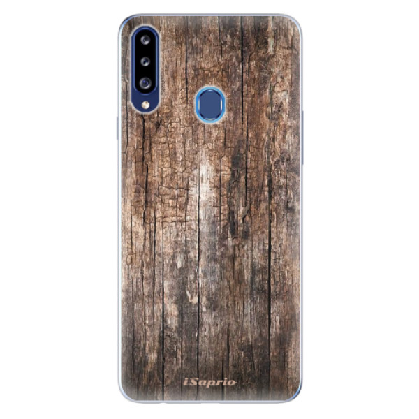 Odolné silikónové puzdro iSaprio - Wood 11 - Samsung Galaxy A20s