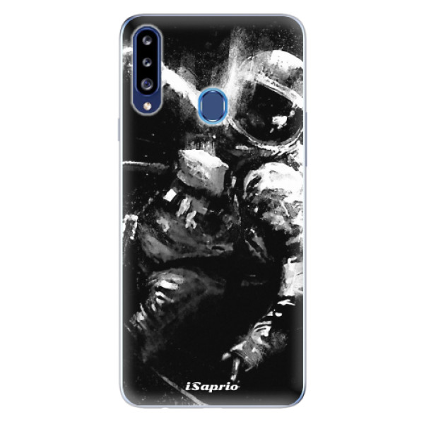 Odolné silikónové puzdro iSaprio - Astronaut 02 - Samsung Galaxy A20s