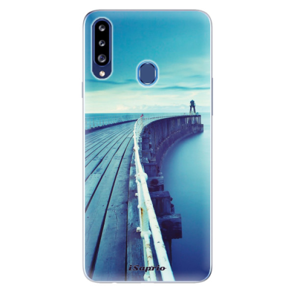 Odolné silikónové puzdro iSaprio - Pier 01 - Samsung Galaxy A20s