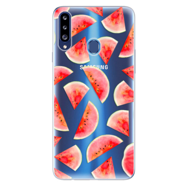 Odolné silikónové puzdro iSaprio - Melon Pattern 02 - Samsung Galaxy A20s