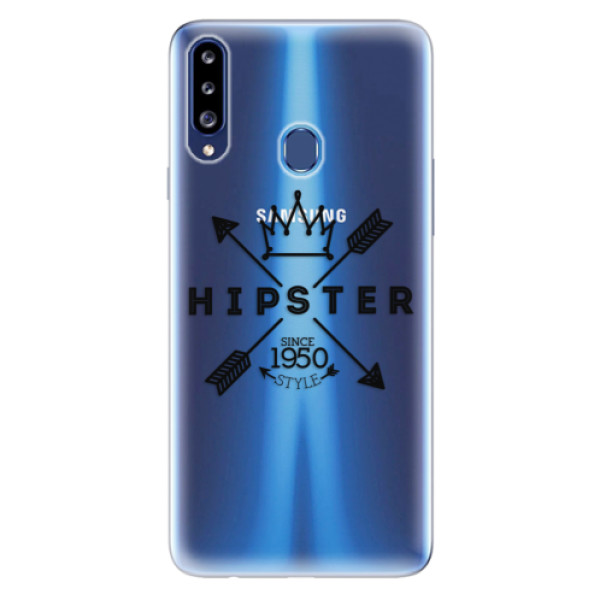 Odolné silikónové puzdro iSaprio - Hipster Style 02 - Samsung Galaxy A20s